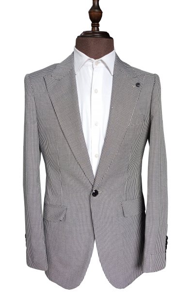Reid Grey & Black check Blazer