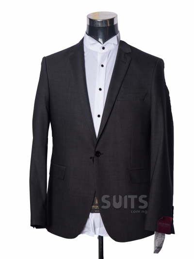 Plain Charcoal grey suit by K. Rosse