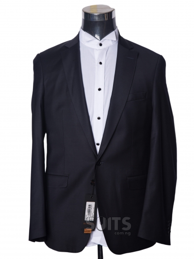 Plain Black Suit by Woolmark