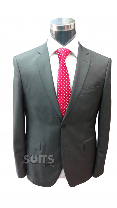 Plain Brownish Grey Suit by Gavino Gilberto