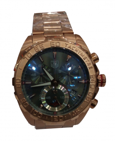 Tag Heuer Gold Chronograph Watch