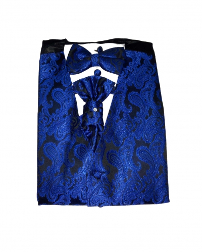 Deep blue Cravat